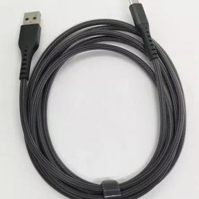 USB Cable with metal Shell and braid (New Mould)