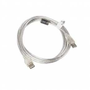 Transparent USB 2.0 Male to Female Cable 