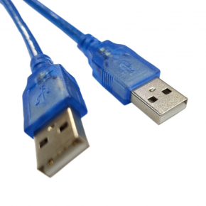 Transparent USB 2.0 A to A Cable 