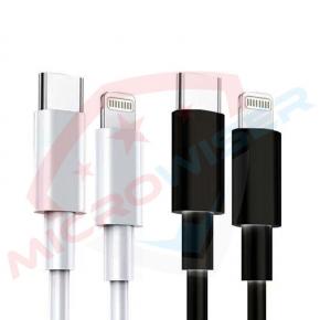 PVC PD USB Cable White Black