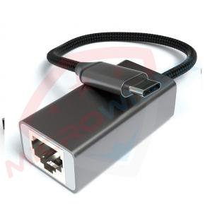 Metal USB C to RJ45 Adapter