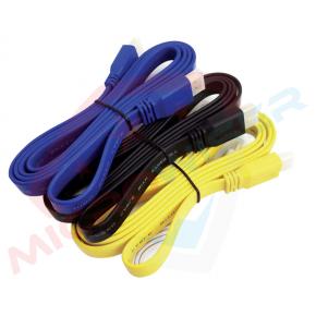 Flat HDMI Cable Colourful