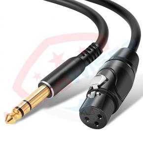 6.35mm Stereo to XLR Cable