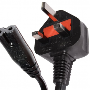 UK Power Cord With 8 Type Tail